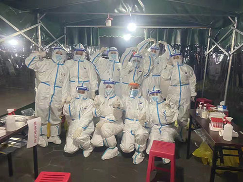 【成都癲癇病醫院動態】同心抗疫，火速出擊——成都神康癲癇醫院支援全民核酸檢測